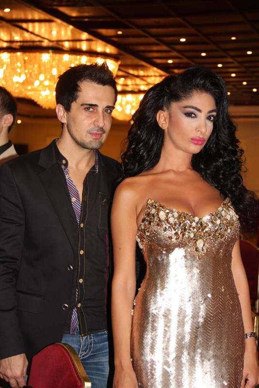 Press conference of Mr Arab world 2012